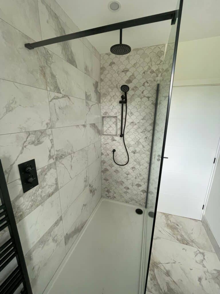 EMC Tiles | Elegant Marble Bathroom Design