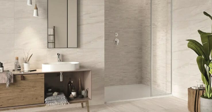 At EMC Tiles we can advise you on the best tiles for your bathroom design. 